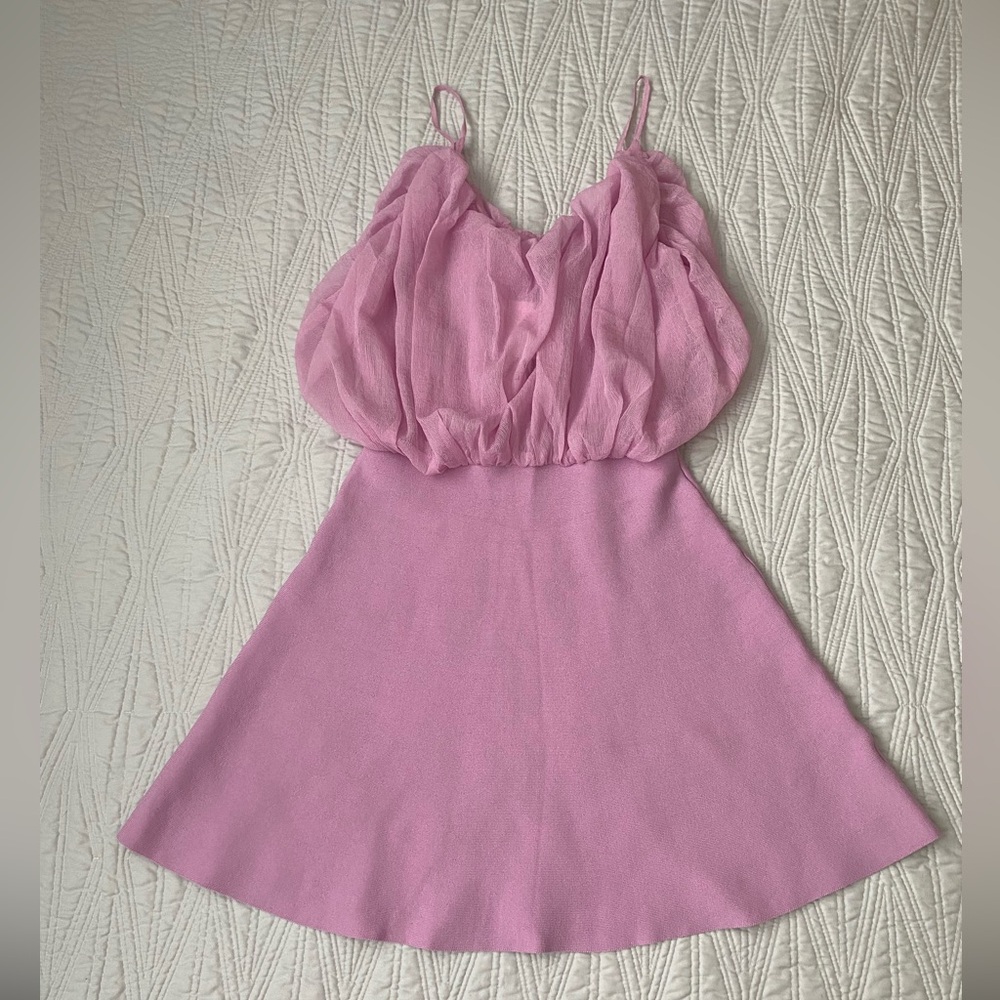 Zara Pink Mini Dress